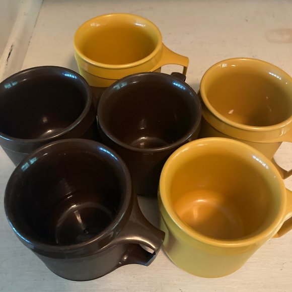 Retro stackable mugs - Picture 2 of 4